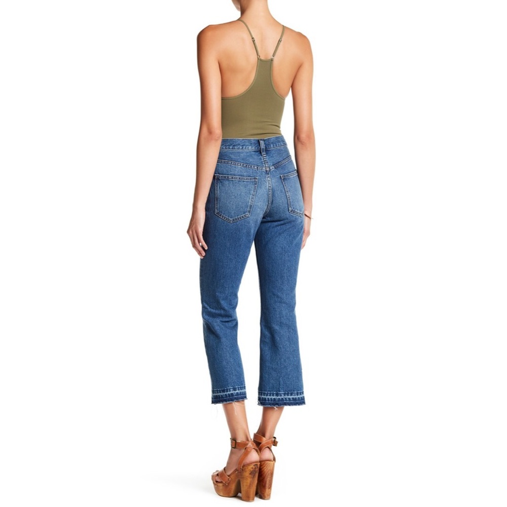 •SOLD• free people high rise release hem crop jean - Picture 3 of 5